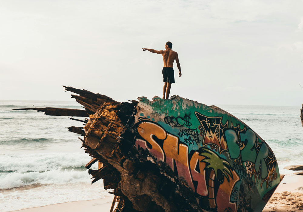 Nyang Nyang Beach - The legend Shipwreck