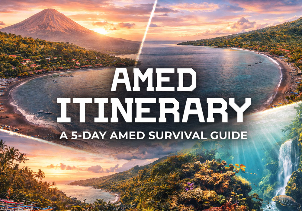 Amed Itinerary