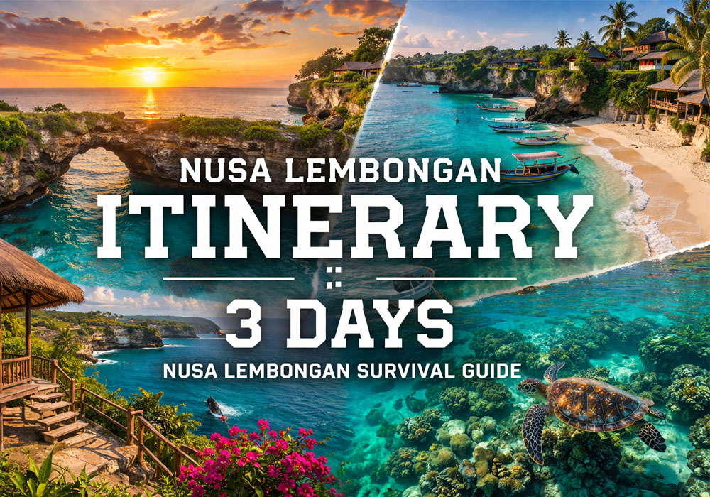 Nusa Lembongan Itinerary
