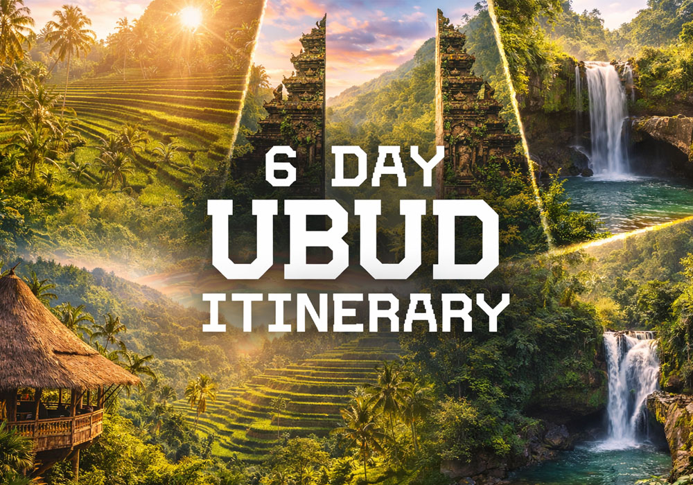 Ubud 6 days Itinerary