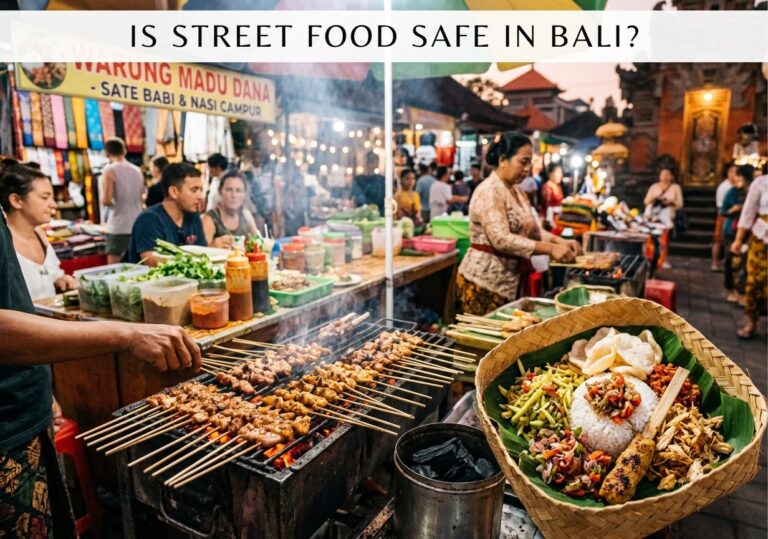 is street food safe in Bali?